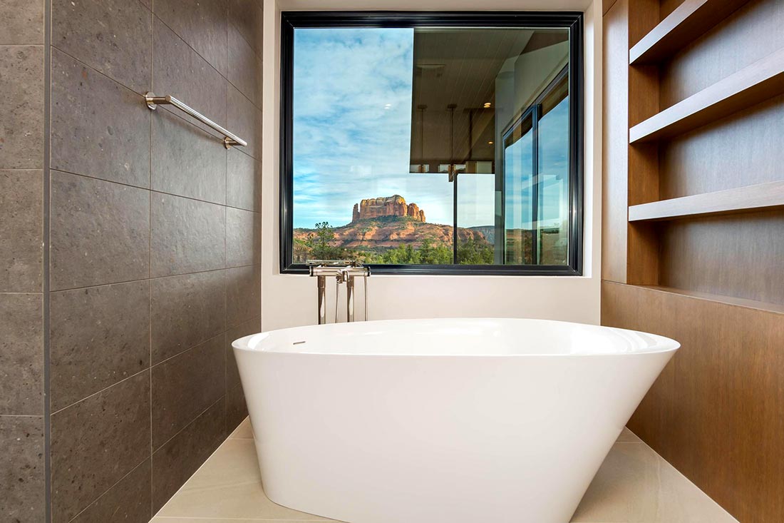 Sedona master bathroom remodel